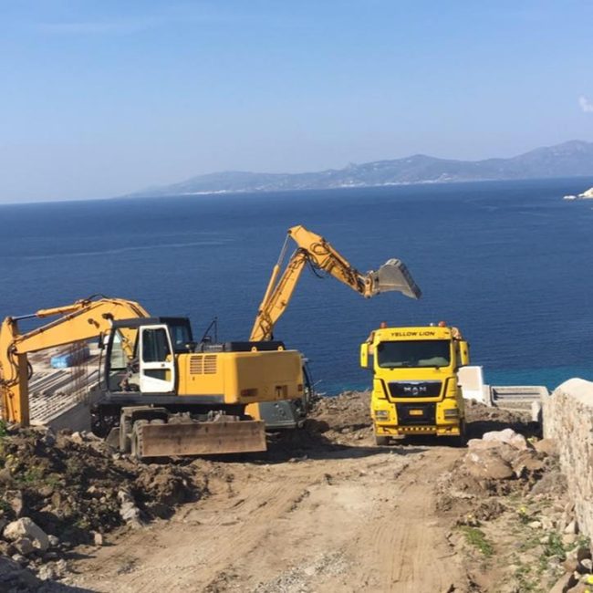 EARTHMOVING MYKONOS | MONOGIIOS