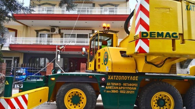 ROADSIDE ASSISTANCE CRANES EARTHWORK ALEXANDROUPOLI | CHATZOPOULOS ANTONIS --- greekcatalog.net