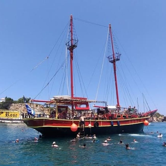 CRUISES HERSONISSOS HERACLION | PIRATES OF CRETE-BLACK ROSE