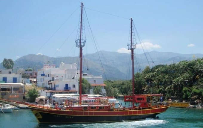 CRUISES HERSONISSOS HERAKLION | PIRATES OF CRETE-BLACK ROSE - GREEKCATALOG.NET