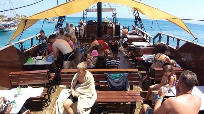 CRUISES HERSONISSOS HERAKLION | PIRATES OF CRETE-BLACK ROSE - GREEKCATALOG.NET