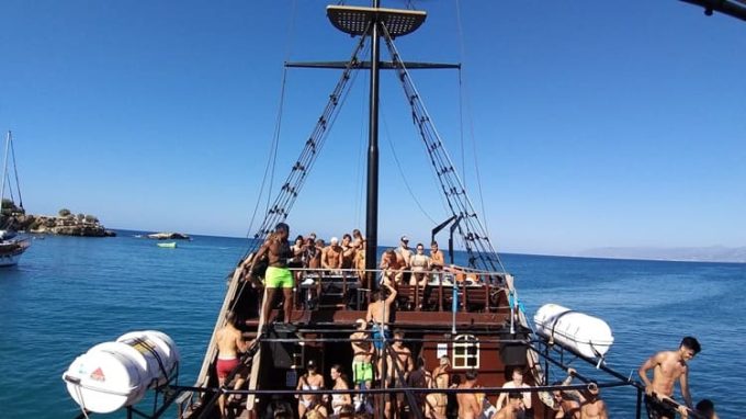 CRUISES HERSONISSOS HERAKLION | PIRATES OF CRETE-BLACK ROSE - GREEKCATALOG.NET