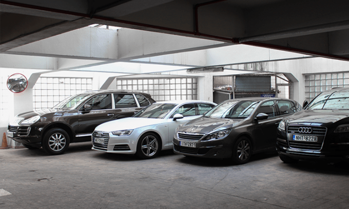 Car Parking Indoor Wash Station | Thessaloniki Center Kamara | Vikas - greekcatalog.net