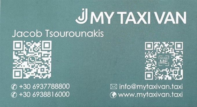 ΤΑΞΙ ΧΑΝΙΑ | MY TAXI VAN - greekcatalog.net