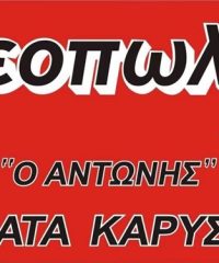 ΚΡΕΟΠΩΛΕΙΟ ΓΕΡΑΚΑΣ | Ο ΑΝΤΩΝΗΣ