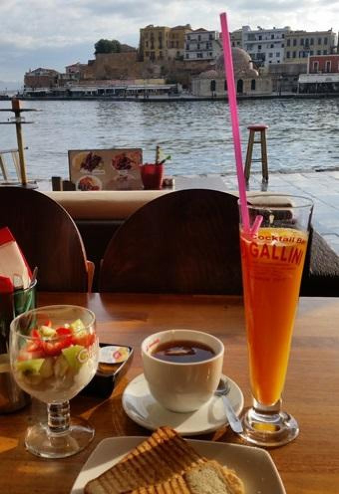 Taverna Restaurant Cafe Bar | Chania Old Port Crete | Gallini - greekcatalog.net