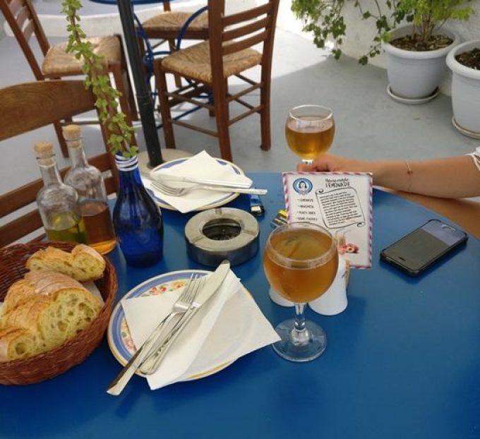 Cafe Restaurant Snack Bar | Emporio Santorini Cyclades | The Old Barber Shop - greekcatalog.net