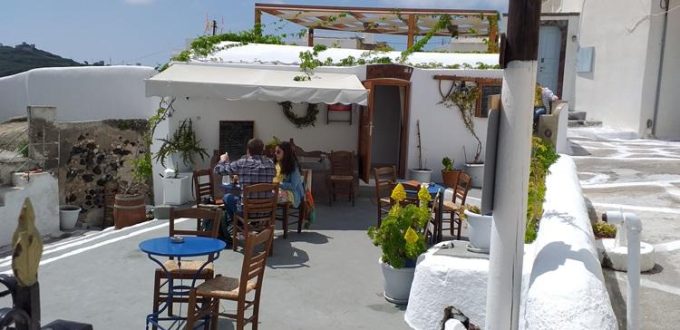 Cafe Restaurant Snack Bar | Emporio Santorini Cyclades | The Old Barber Shop - greekcatalog.net