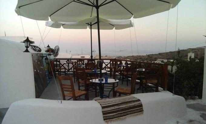 Cafe Restaurant Snack Bar | Emporio Santorini Cyclades | The Old Barber Shop - greekcatalog.net