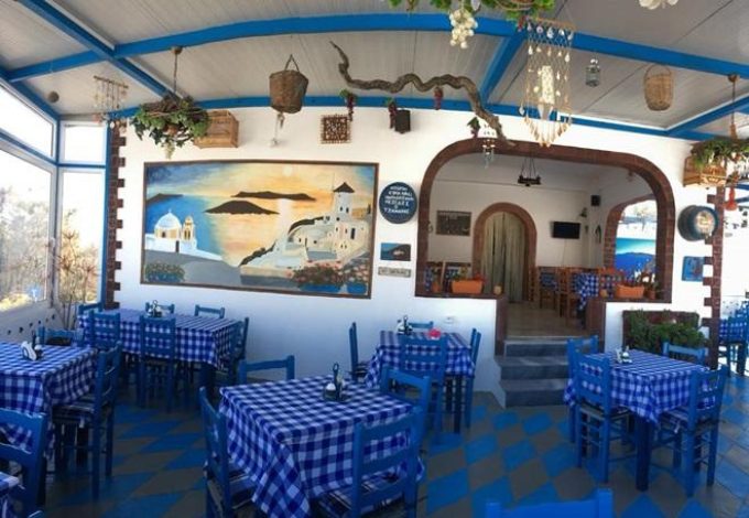Traditional Tavern Restaurant | Megalochori Santorini Cyclades | Tzanakis - greekcatalog.net