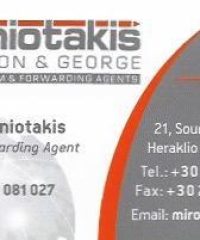 ΕΚΤΕΛΩΝΙΣΤΗΣ | ΗΡΑΚΛΕΙΟ ΚΡΗΤΗΣ | ΧΑΝΙΩΤΑΚΗΣ ΓΕΩΡΓΙΟΣ & ΜΥΡΩΝΑΣ