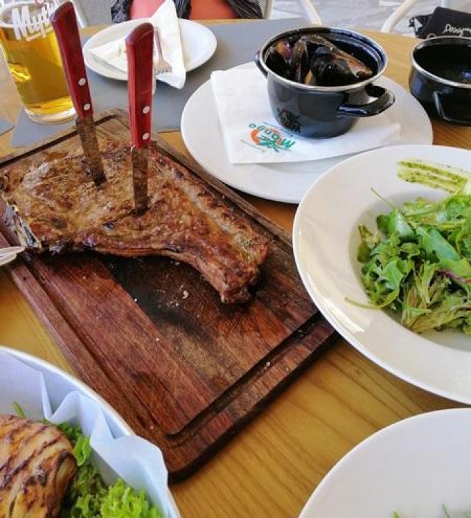 Restaurant Lounge Bar Club | Kamari Santorini Cyclades | Mango Bar Restaurant - greekcatalog.net