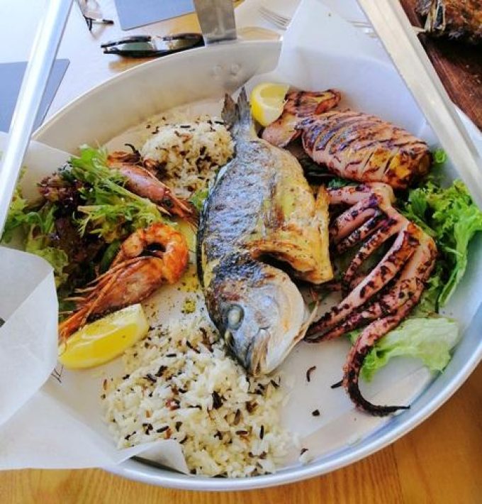 Restaurant Lounge Bar Club | Kamari Santorini Cyclades | Mango Bar Restaurant - greekcatalog.net