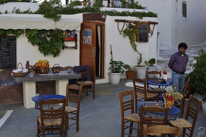 Cafe Restaurant Snack Bar | Emporio Santorini Cyclades | The Old Barber Shop - greekcatalog.net