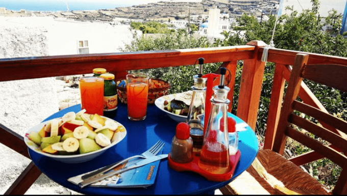 Cafe Restaurant Snack Bar | Emporio Santorini Cyclades | The Old Barber Shop - greekcatalog.net