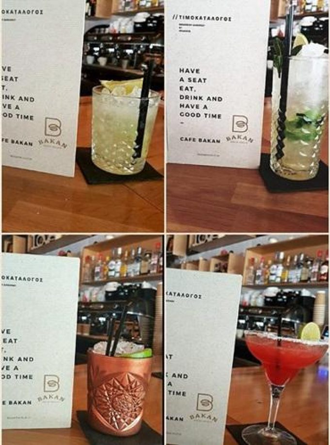 Coffee Bar Food & Drinks | Heraklion Crete | Cafe Bakan - greekcatalog.net